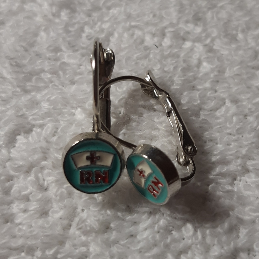Medically inspired pierced earrings